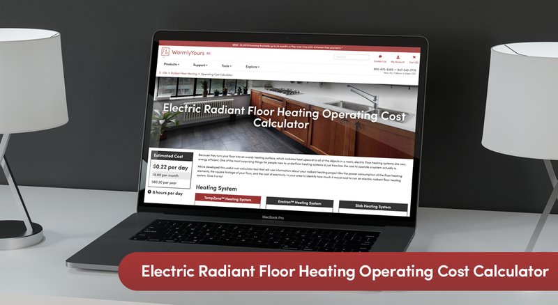 Homeowners Floor Heating Email: Operating Cost Calculator