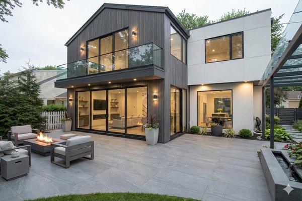 house into a luxury house (modern look)