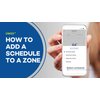 How to Schedule an nJoy WiFi Thermostat Zone