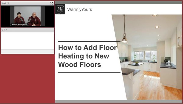 How to Add Floor Heating to New Wood Floors