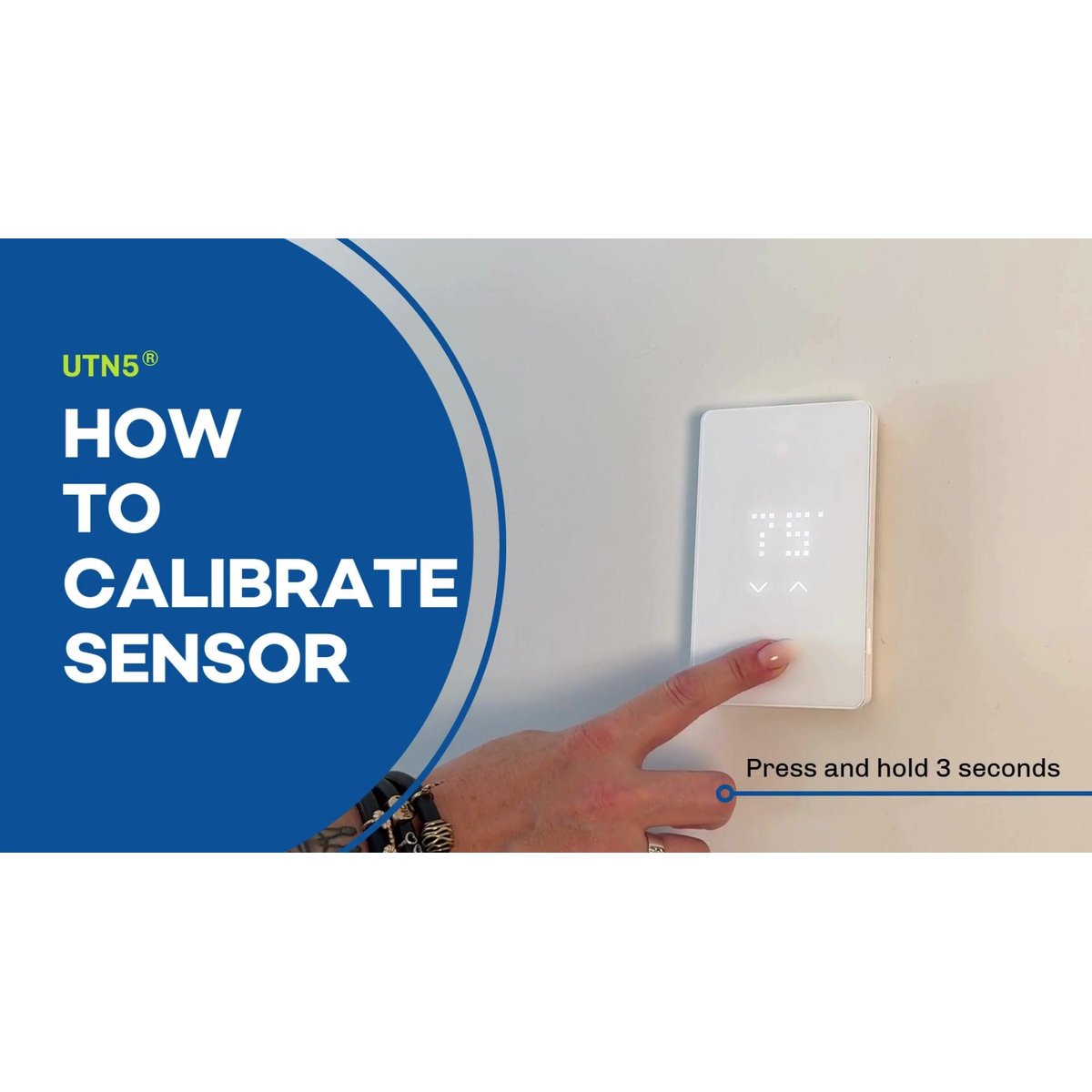 How to Calibrate nTrust 2.0 Thermostat Sensor