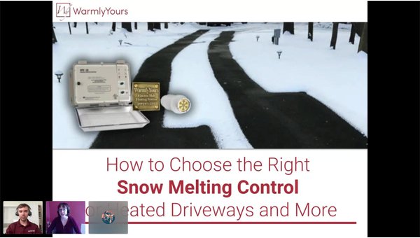How to Choose the Right Snow Melting Control for Heated Driveways and More