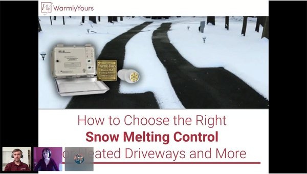 How to Choose the Right Snow Melting Control for Heated Driveways and More