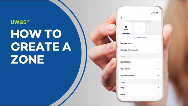 How to Create a Zone for the nJoy WiFi Floor Heating Thermostat