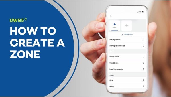 How to Create a Zone for the nJoy WiFi Floor Heating Thermostat