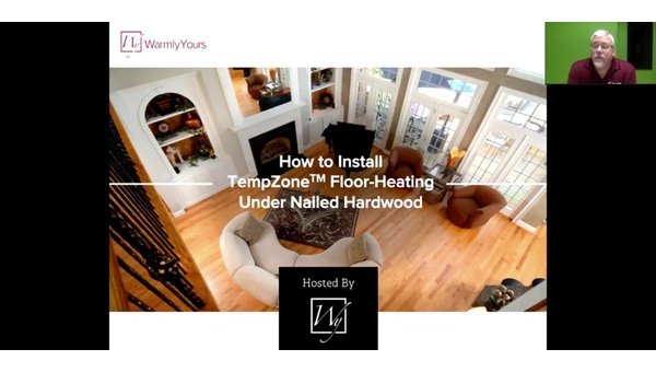 How to Install Floor Heating Under Nailed Hardwood