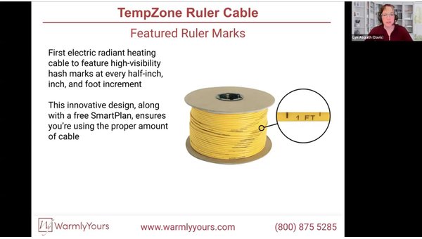 How to Install Pro-Exclusive Ruler Cable Heating with Tile and Luxury Vinyl Tile