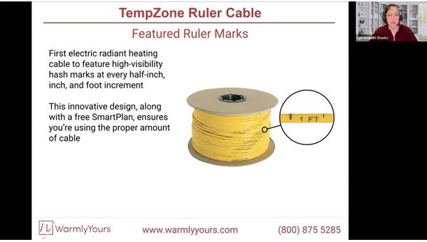 How to Install Pro-Exclusive Ruler Cable Heating with Tile and Luxury Vinyl Tile