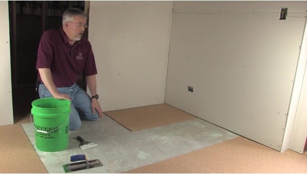 How to install TempZone Flex over Cork Underlayment