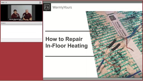 How to Repair In-Floor Heating