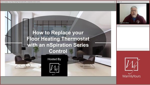 How to Replace your Floor Heating Thermostat with an nSpire Control
