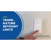 nTrust 2.0 Thermostat: Setting Temperature Limits