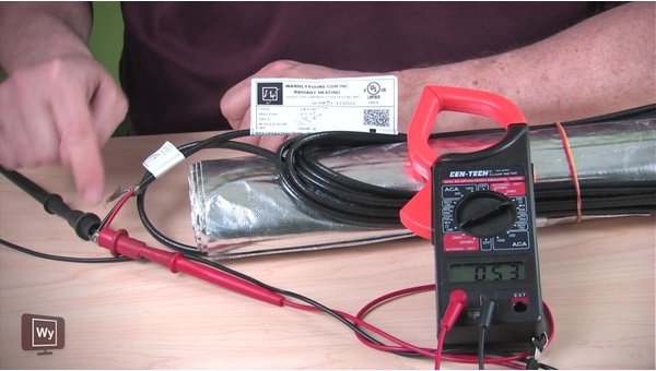 How to Test an Environ Flex Electric Floor Heating Roll