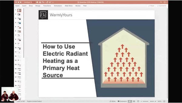 How to Use Electric Radiant Heating as a Primary Heat Source