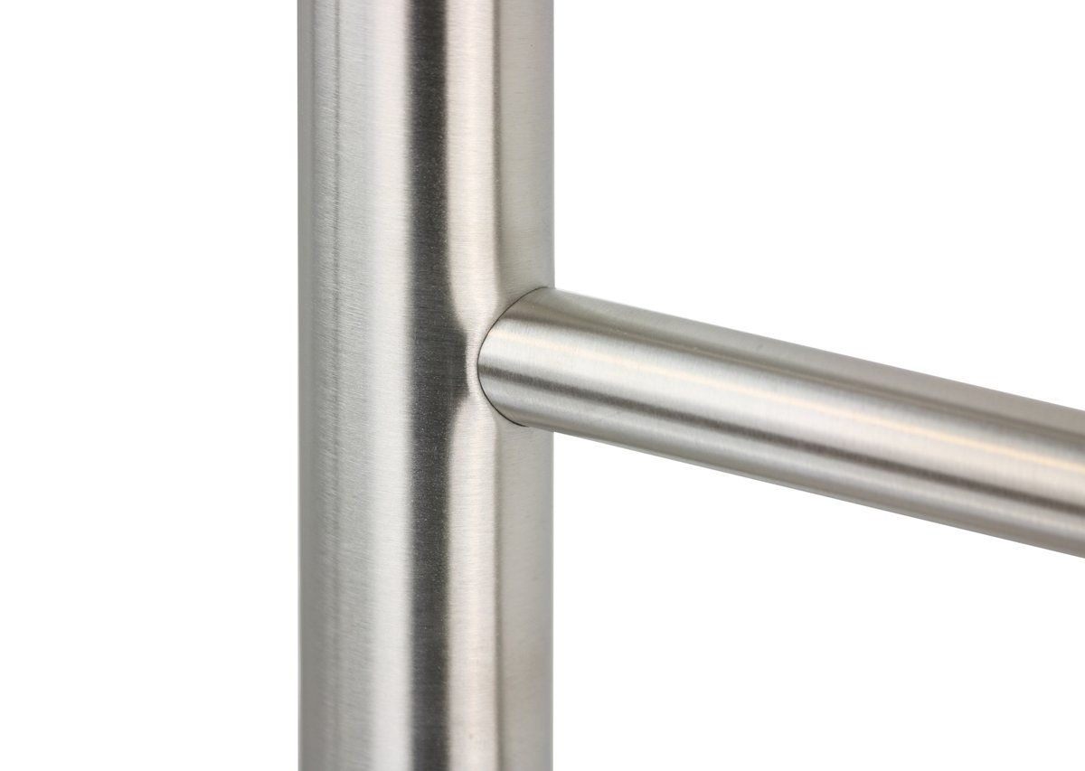 Huron Brushed Towel Warmer Detail