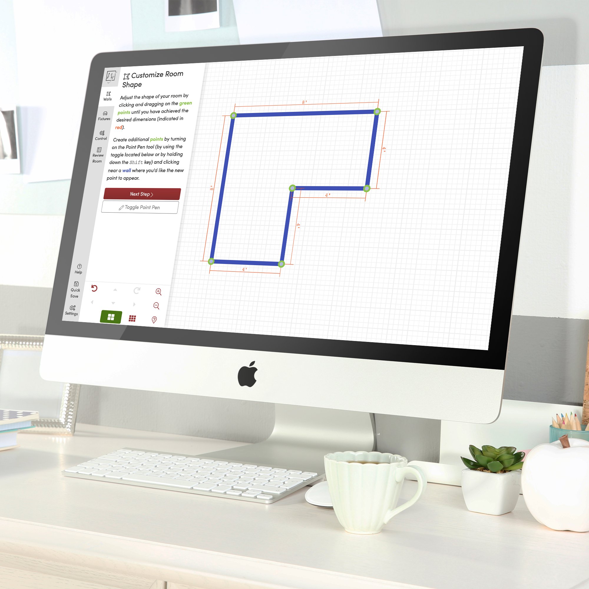 iMac Floor Heating Design Tool