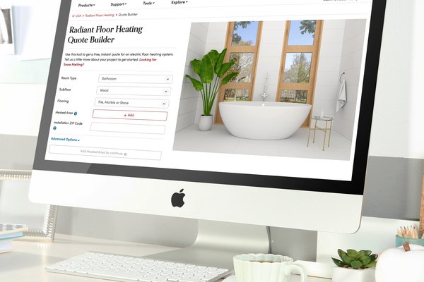 iMac Floor Heating Quote Builder