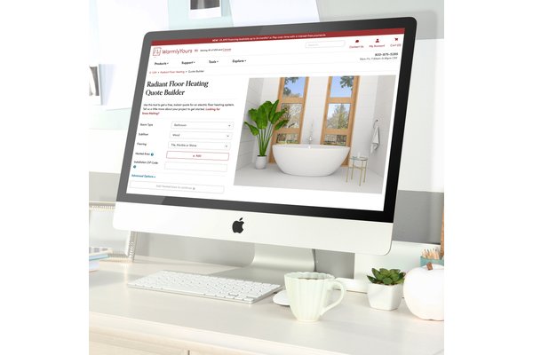 iMac Floor Heating Quote Builder
