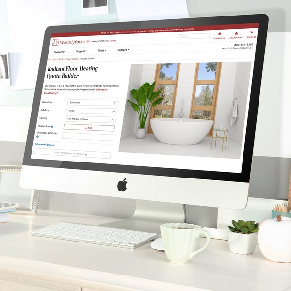 WarmlyYours Floor Heating Instant Quote