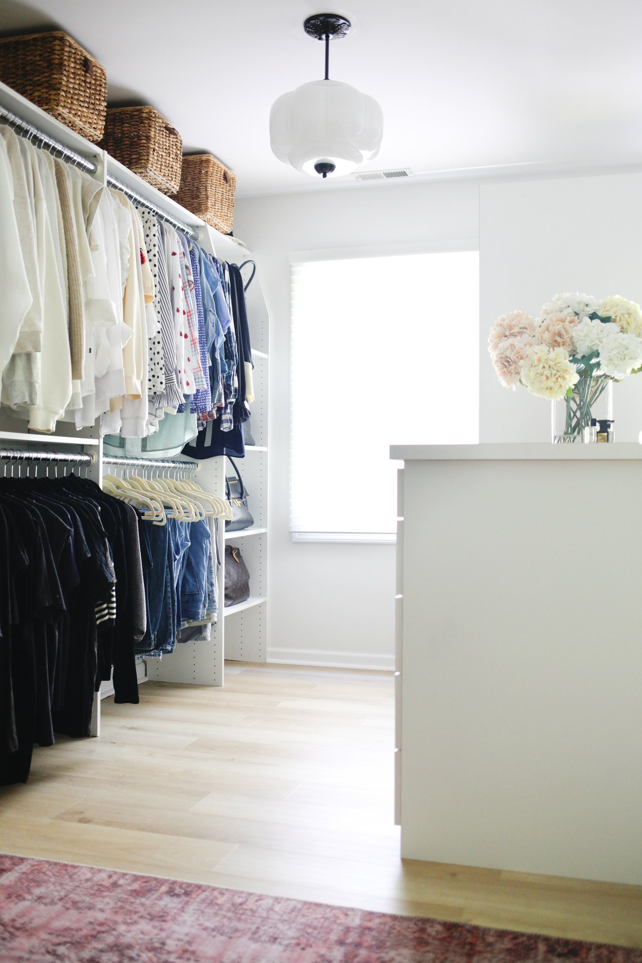 Luxury Warmth for a Primary Walk-In Closet in North Barrington, IL