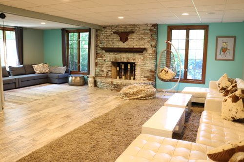 Kildeer Basement Remodel After Shots