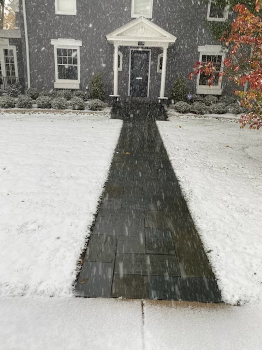 snow melt walkway customer project evanston