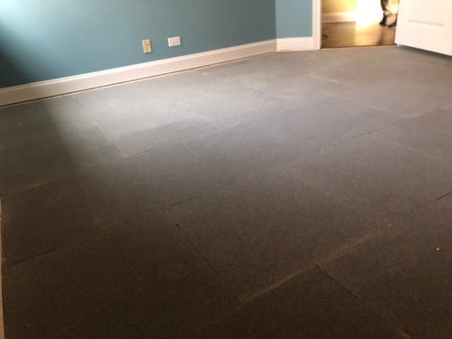 Thermalsheet installation for heated carpet bedroom smartinstall (6)