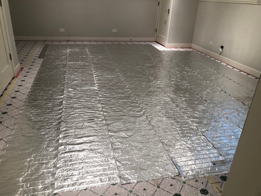 Environ SmartInstall for Bedroom and Living Room with stretch in carpet