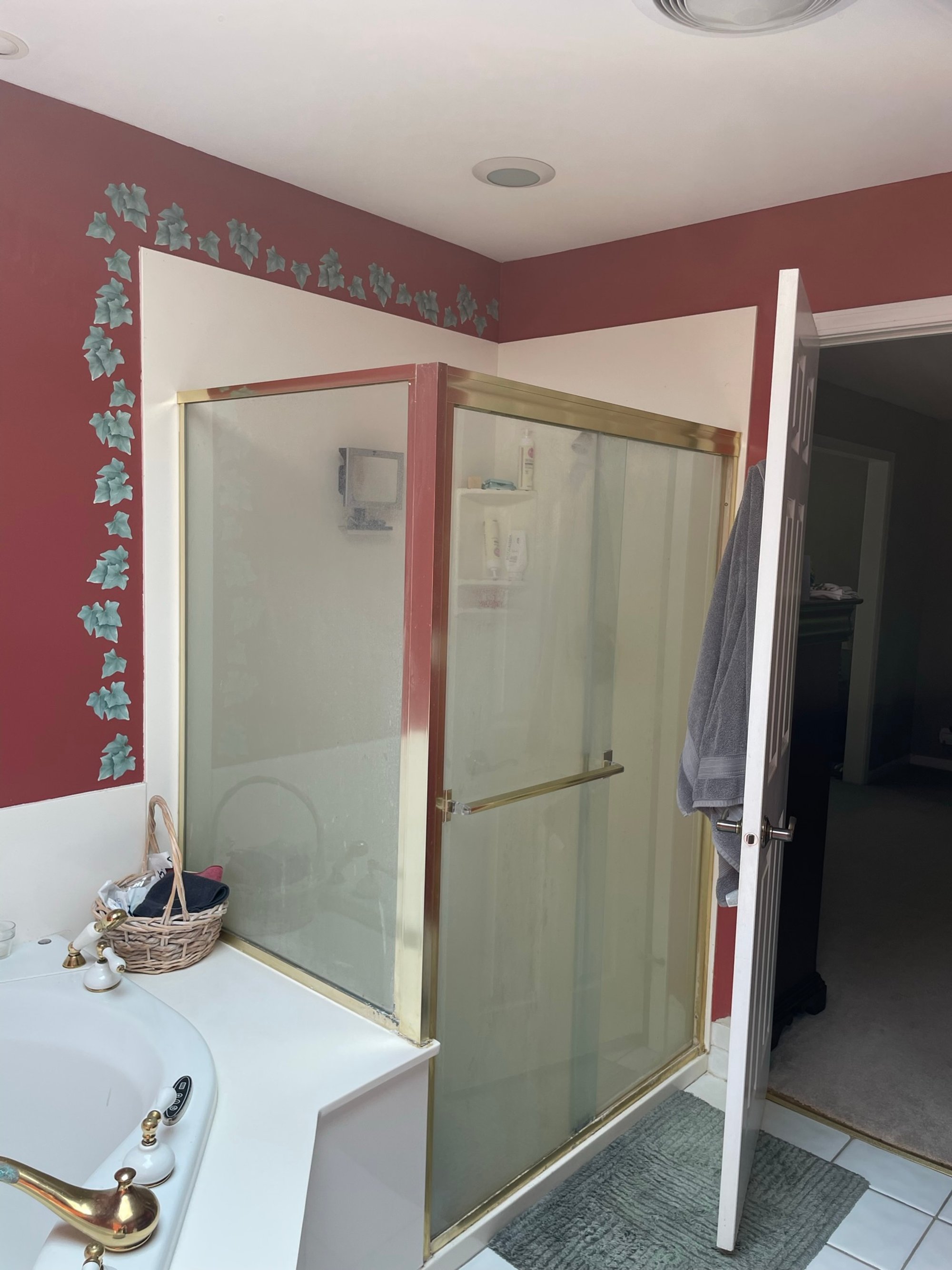 Tower Lakes Master Bathroom Remodel with electric floor heating (2)