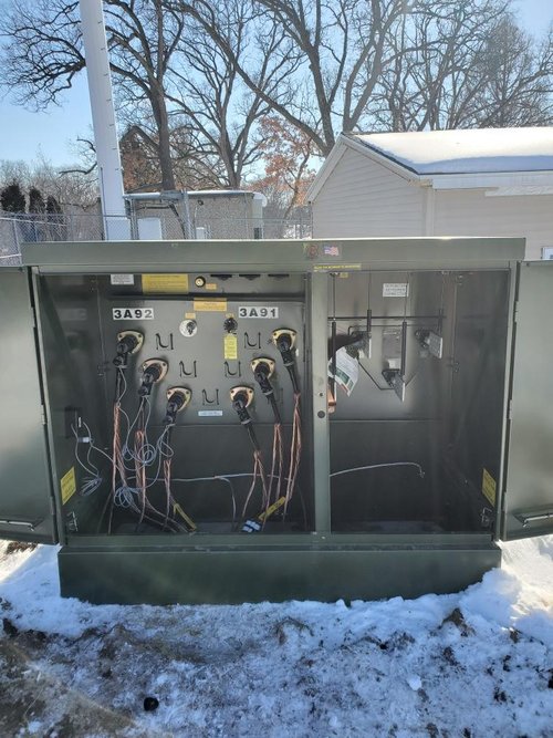 Jain Society Snow Melt Install outdoor control area