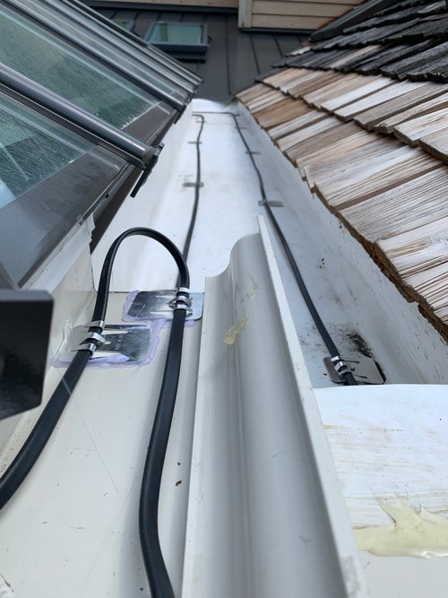 Glass Roof with Roof & Gutter Deicing System Showcase in Naperville, IL ... image.