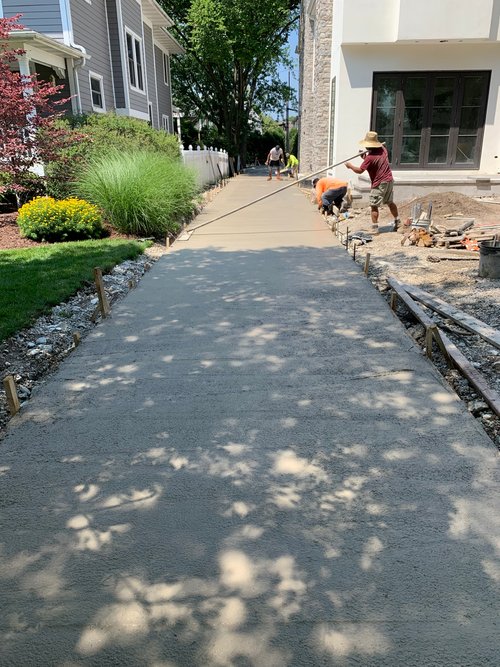 Smartinstall in Elmhurst illinois for heated driveway and walkway with snow melt system and geogrid (21)