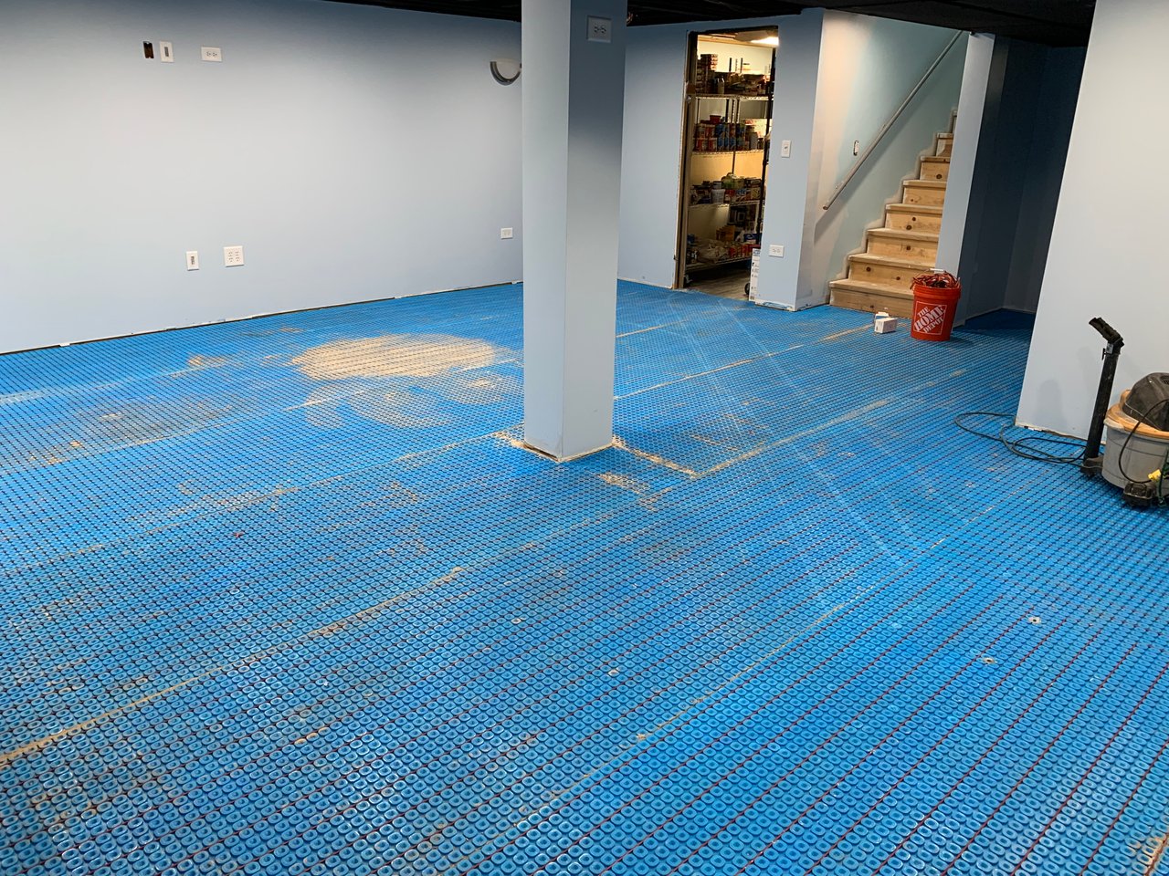 Transforming a Cold Concrete Basement into a Cozy Retreat in Westmont, IL