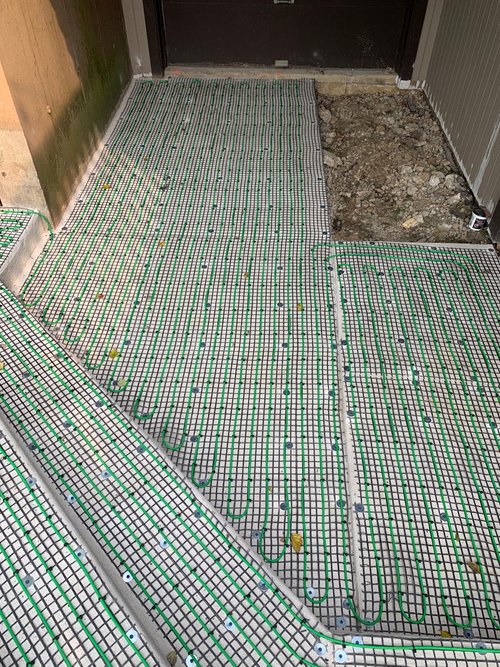 smartinstall of Walkway steps and entryway with snow melting system for outdoor tile pavers (12)