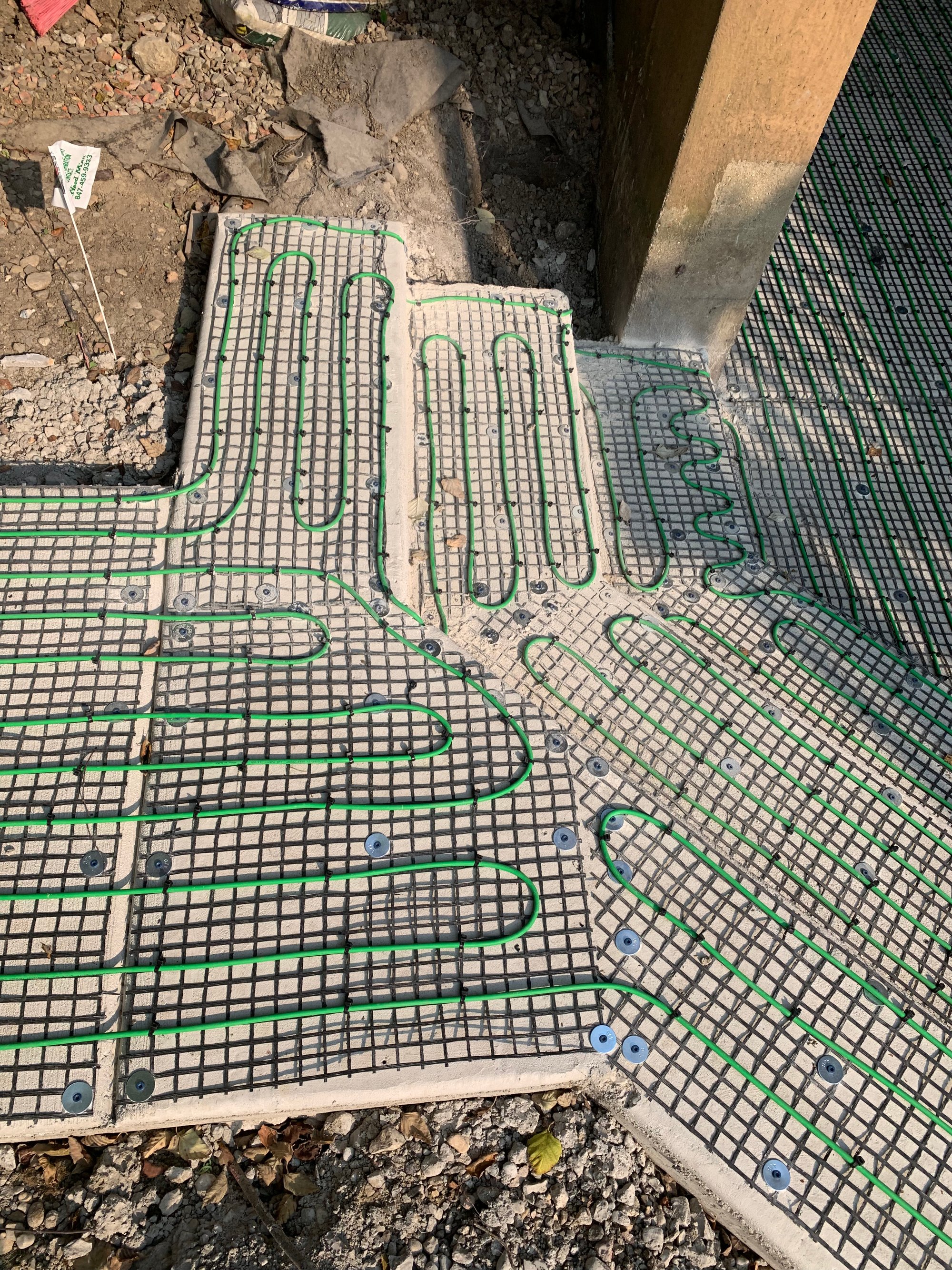 smartinstall of Walkway steps and entryway with snow melting system for outdoor tile pavers (3)