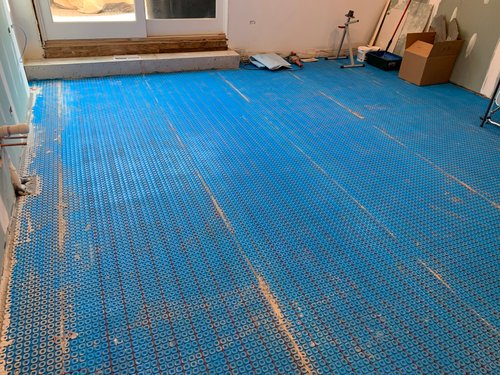 SmartInstall for Kitchen & Foyer with floor heating cable (7)