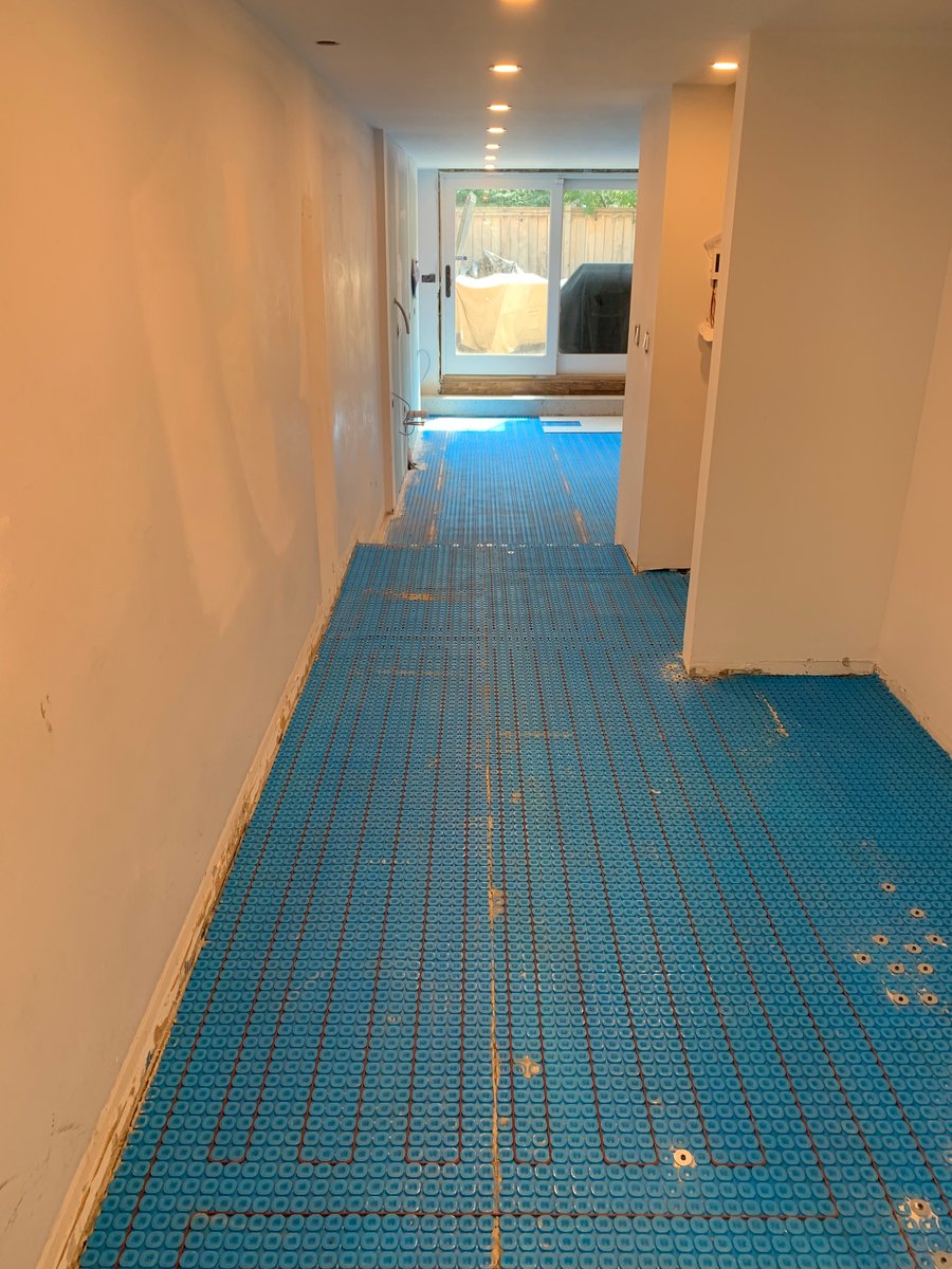 SmartInstall for Kitchen & Foyer with floor heating cable (6)