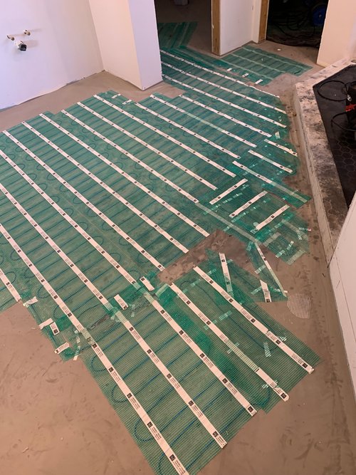 TempZone Flex Roll Floor Heating Installation for a Bathroom (2)