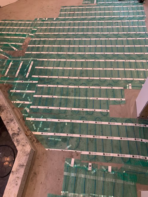 TempZone Flex Roll Floor Heating Installation for a Bathroom (6)