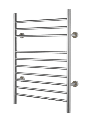 Infinity brushed stainless steel towel warmer - wall mounted
