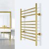 Infinity Gold Towel Warmer Landing Page Image on Wall Square