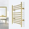 Infinity Gold Towel Warmer Landing Page Image on Wall Square