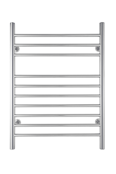 Infinity polished stainless steel towel warmer - wall mounted