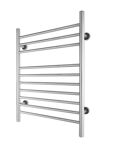 Infinity polished stainless steel towel warmer - wall mounted