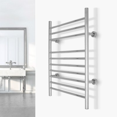 Infinity Polished Towel Warmer Landing Page Image on Wall Square (3)