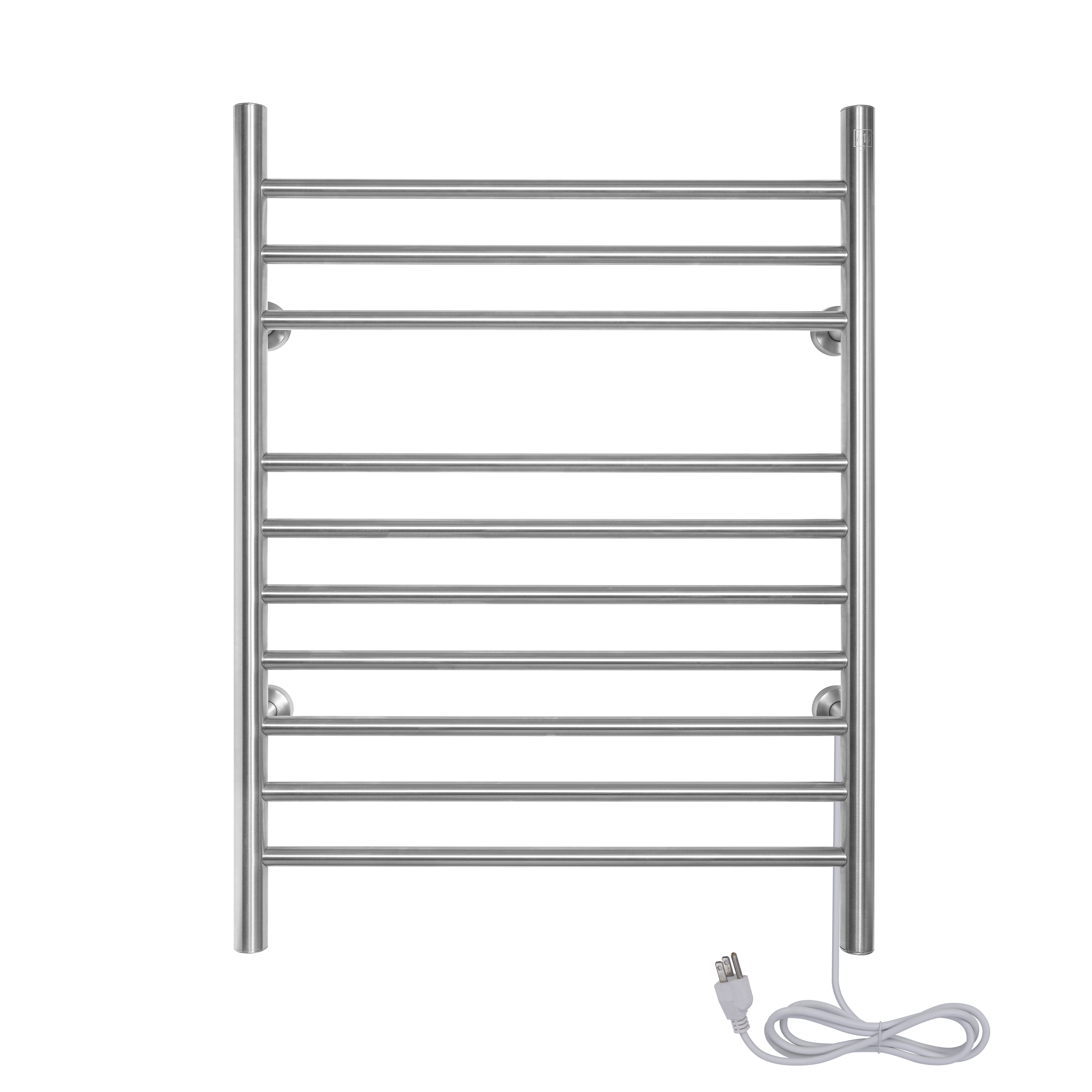 TW-F10BS-HP - Infinity Towel Warmer - Dual Connection - Brushed TW-F10BS-HP
