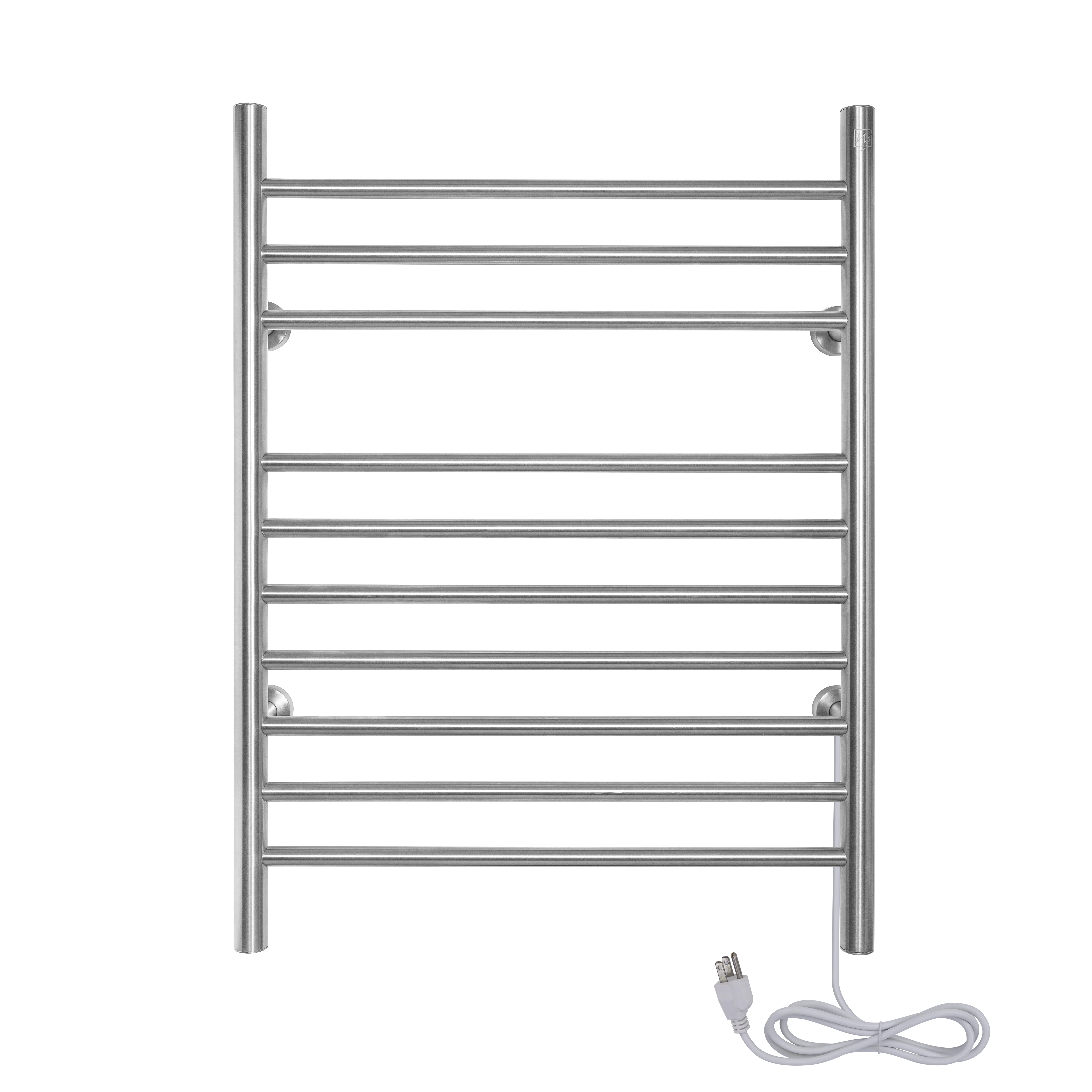 Infinity Towel Warmer Dual Connect Front Infinity Support