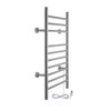 Infinity Towel Warmer Dual Connect Side Angle