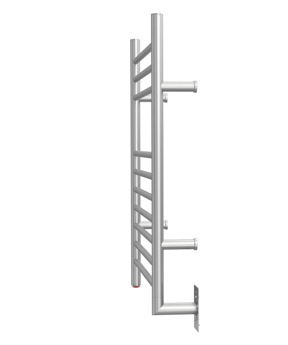 Infinity Towel Warmer HardWired Side View 3