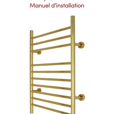 Infinity Towel Warmer Installation Manual (French)